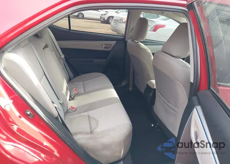 2016 Toyota Corolla Le from USA, damaged, VIN 2T1BURHE5GC510717